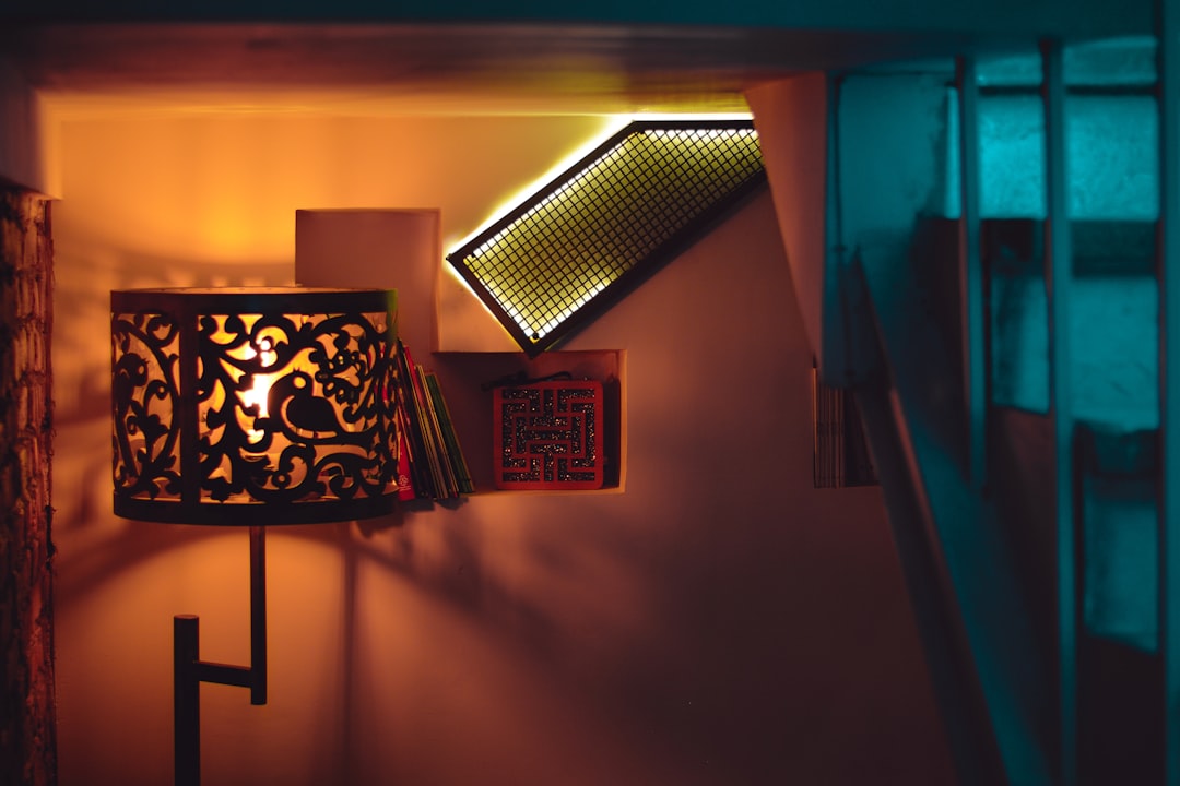 Photo acrylic wall lamp