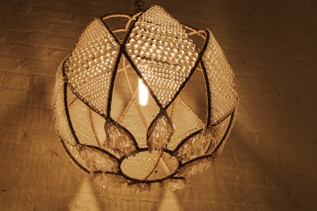 Photo boho flush mount light